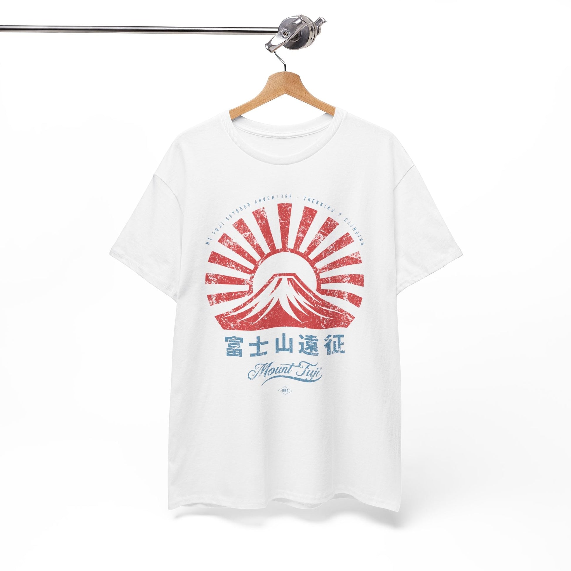 Mt Fuji Vintage Faded Graphic Tee - KILLER RETRO