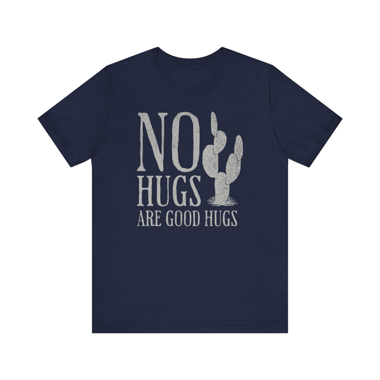 No Hugs Are Good Hugs Funny Graphic Tee - KILLER RETRO