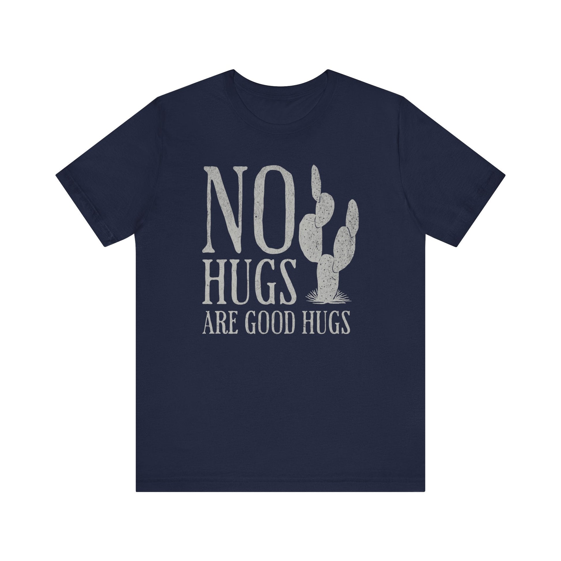 No Hugs Are Good Hugs Funny Graphic Tee - KILLER RETRO