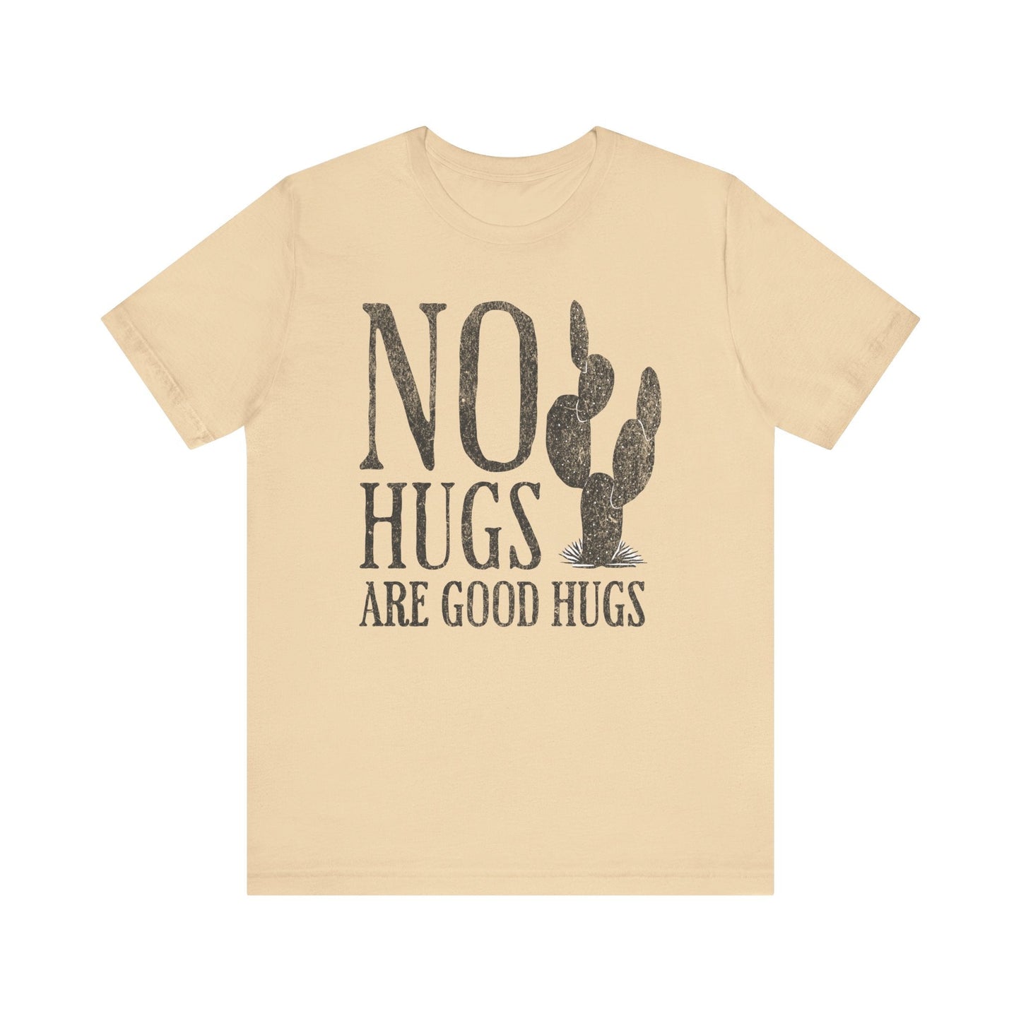No Hugs Are Good Hugs Funny Graphic Tee - KILLER RETRO