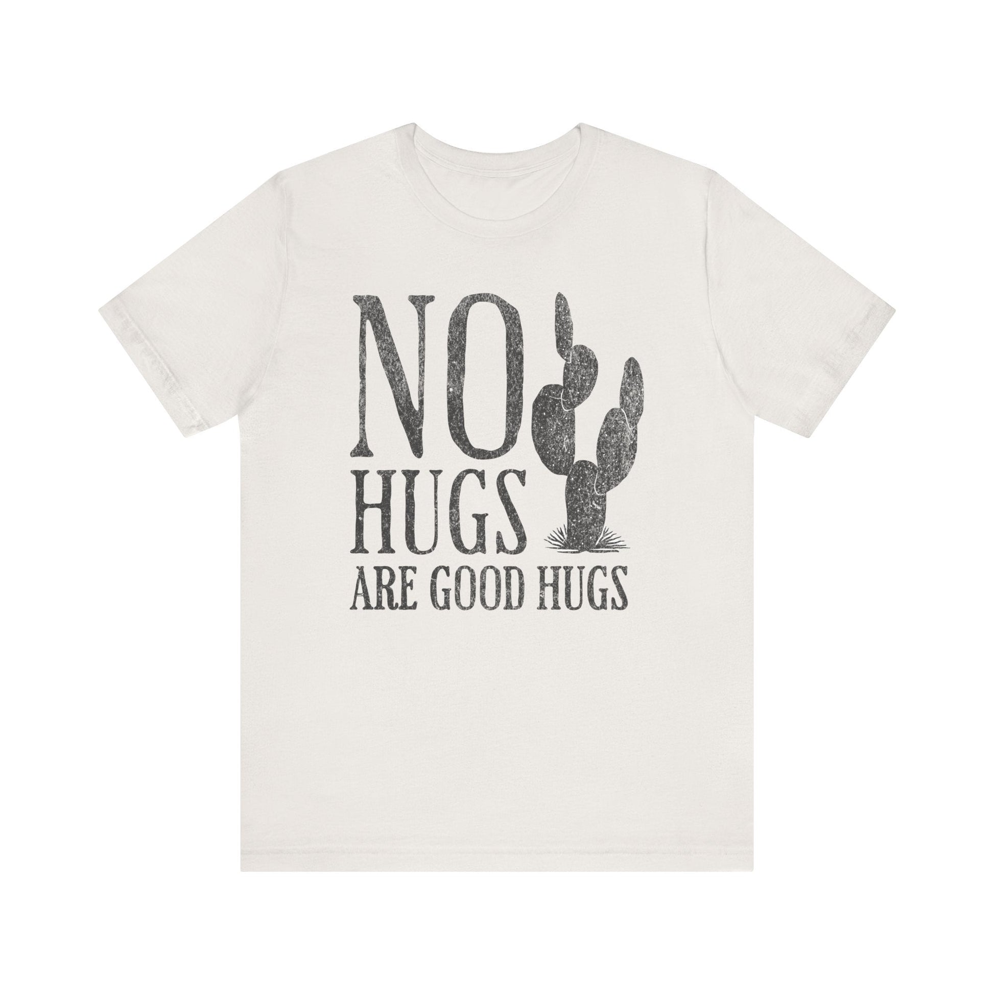 No Hugs Are Good Hugs Funny Graphic Tee - KILLER RETRO