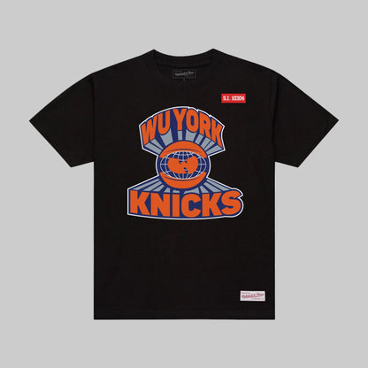 Official New York Knicks x Wu-Tang Black Wu York Graphic Tee