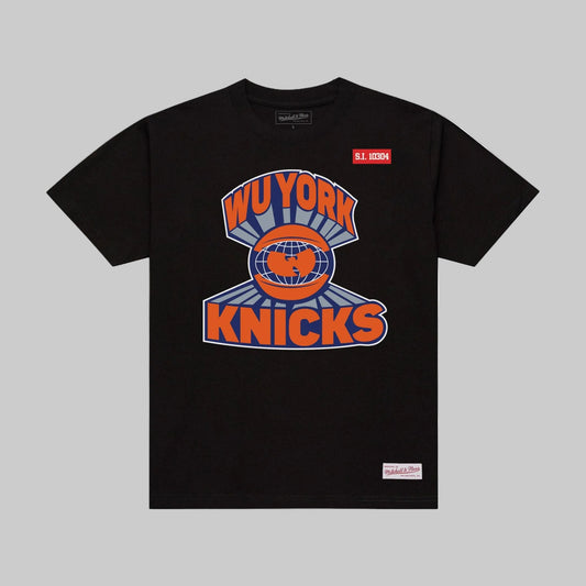 Official New York Knicks x Wu-Tang Black Wu York Graphic Tee