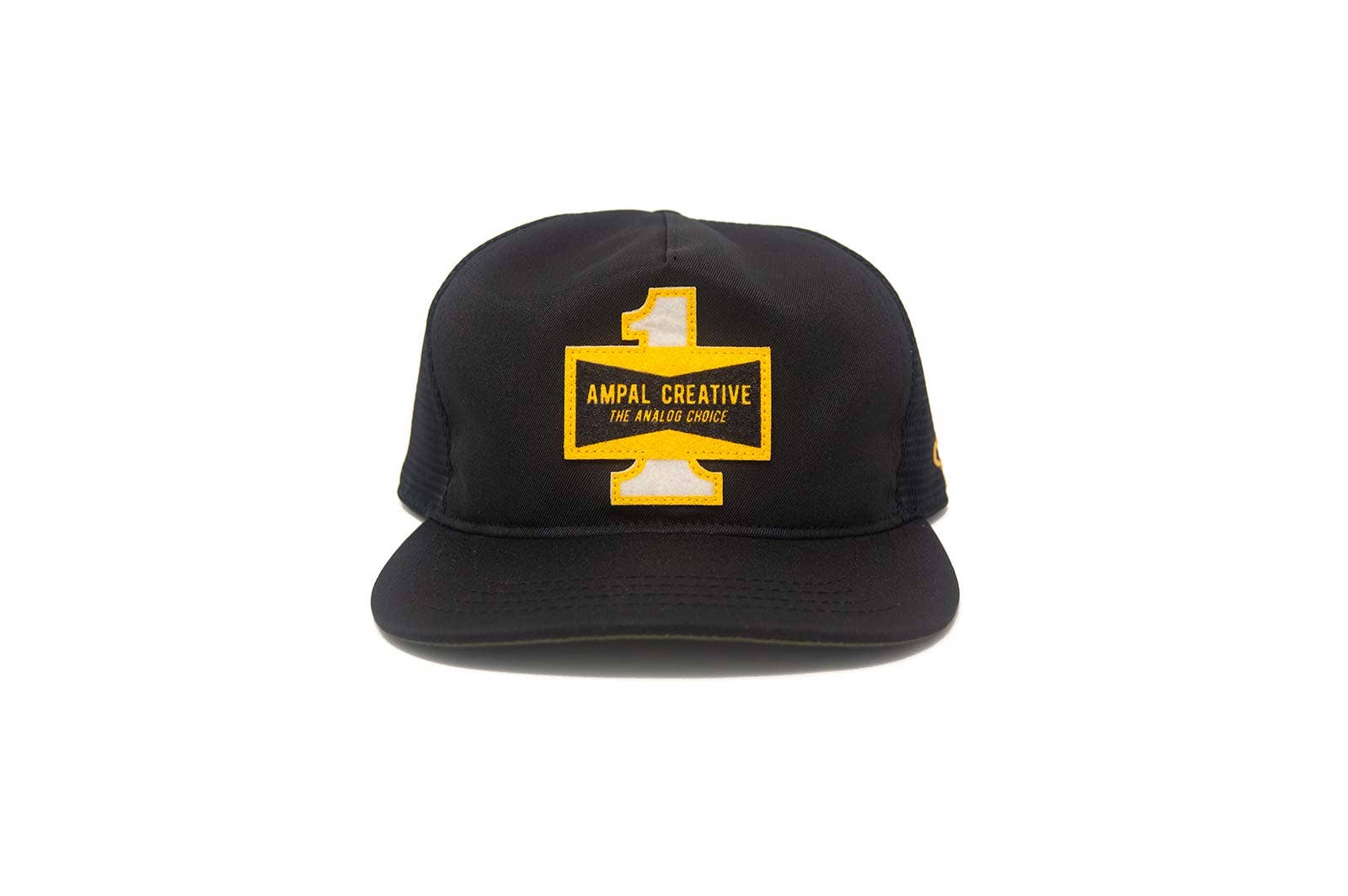 The Ampal Creative - CHAMPION - Premium Trucker - Black