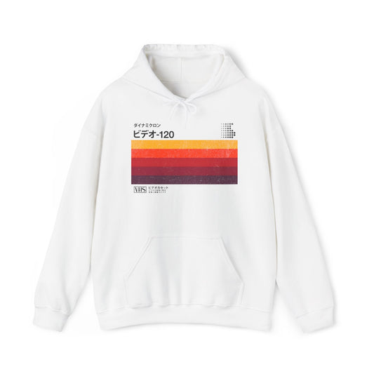 Retro VHS Cassette Cover Hoodie, 80s 90s Style Vintage Sweatshirt, Pop Culture Jumper, Nostalgic Gift, Retrowave Pullover, Gen X Fashion - KILLER RETRO