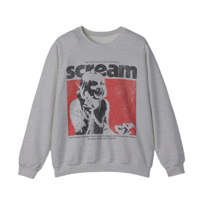 Scream Retro Horror Sweatshirt. - KILLER RETRO