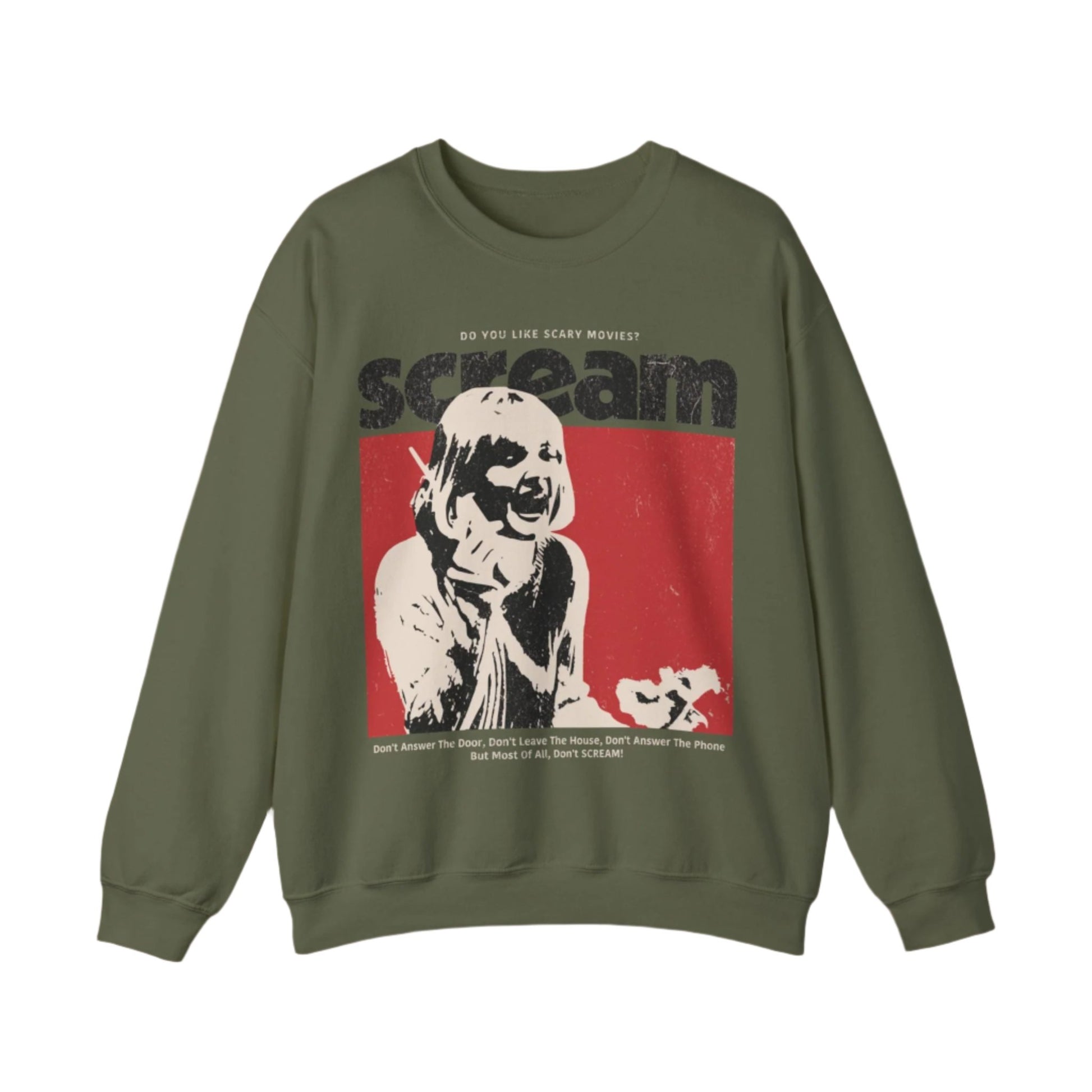 Scream Retro Horror Sweatshirt. - KILLER RETRO