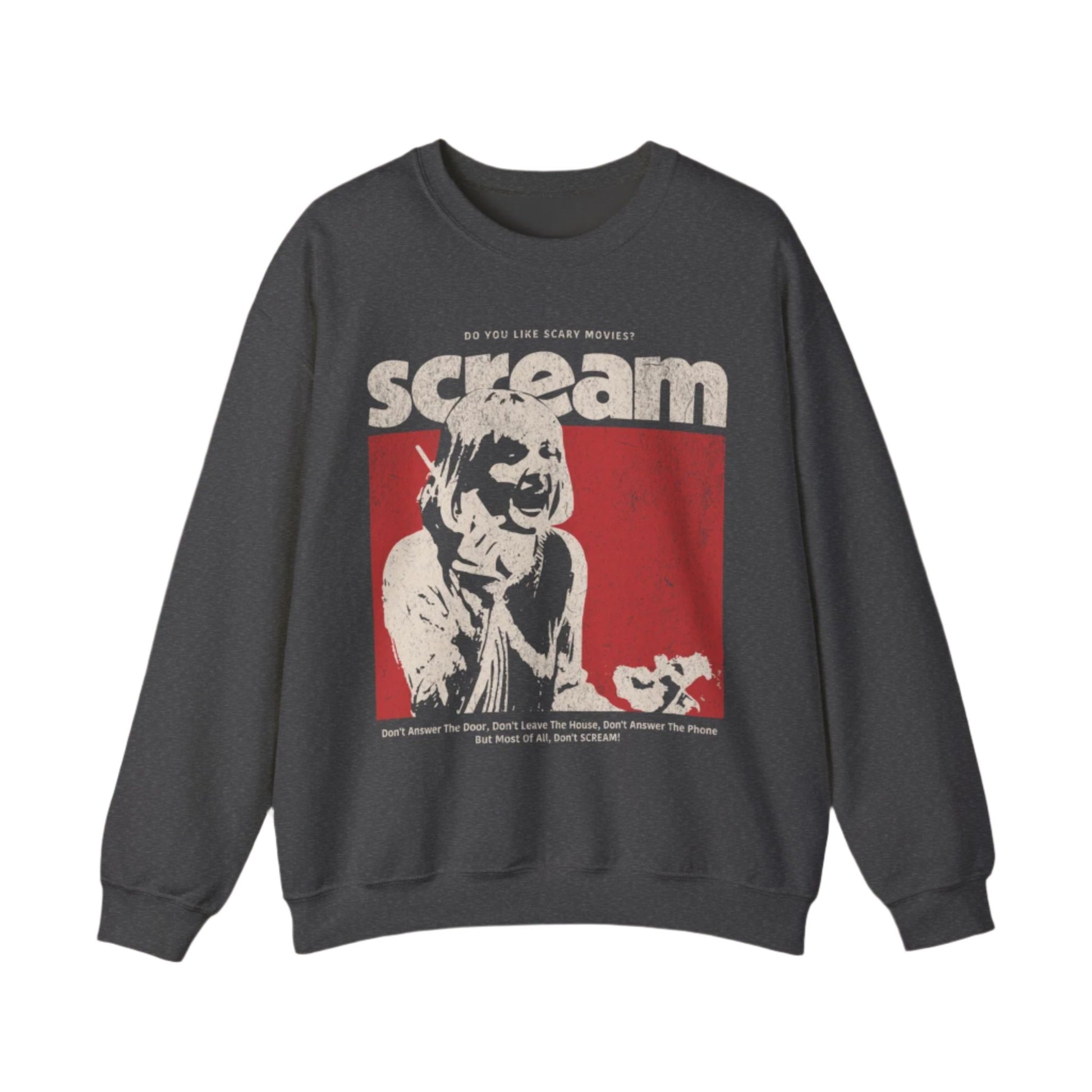 Scream Retro Horror Sweatshirt. - KILLER RETRO