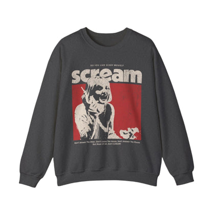 Scream Retro Horror Sweatshirt. - KILLER RETRO