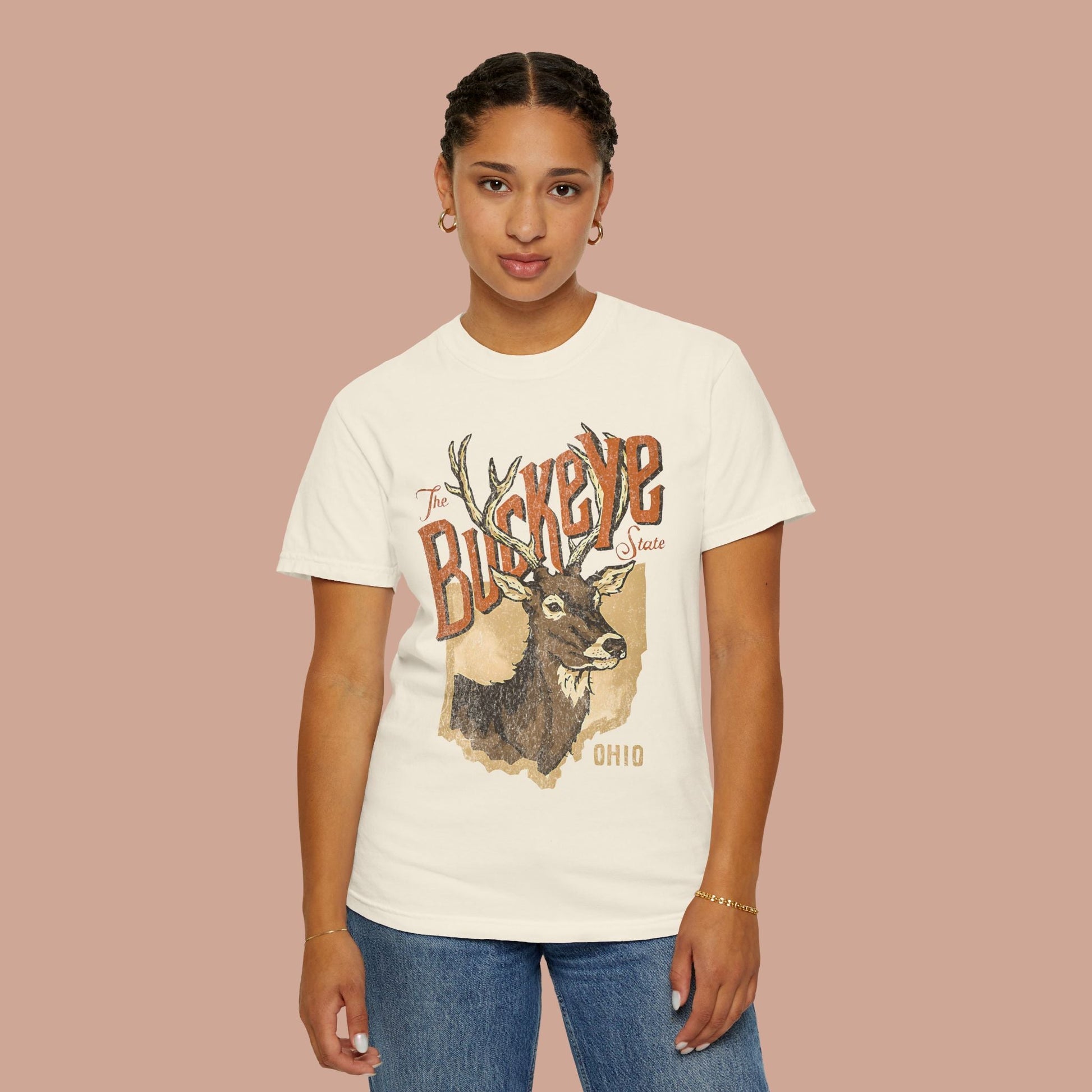 The Buckeye State Ohio Vintage Graphic Tee. - KILLER RETRO