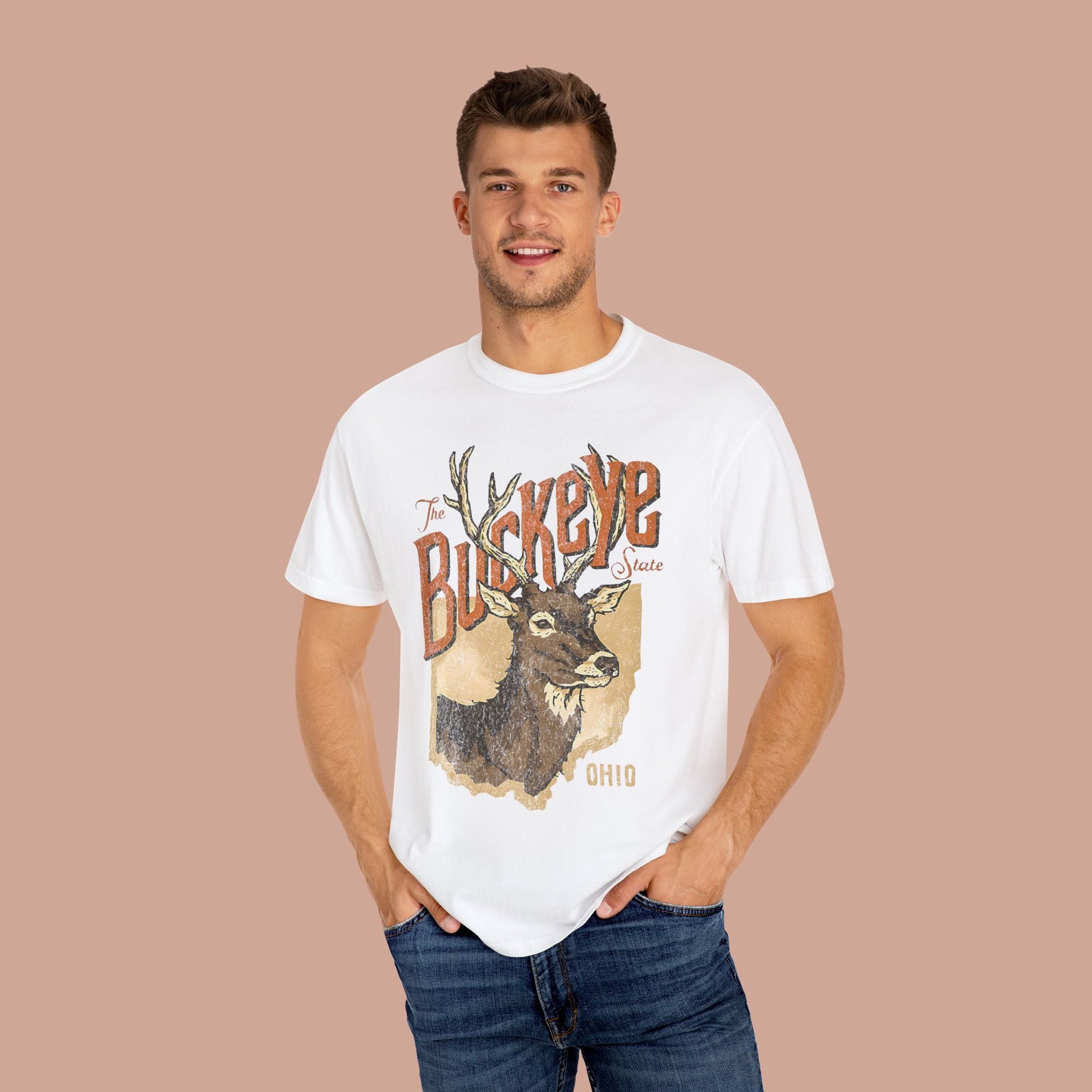The Buckeye State Ohio Vintage Graphic Tee. - KILLER RETRO