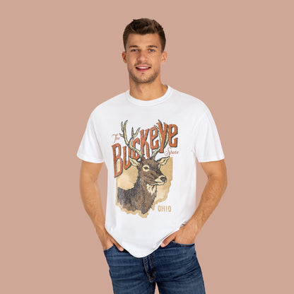 The Buckeye State Ohio Vintage Graphic Tee. - KILLER RETRO
