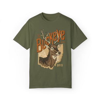 The Buckeye State Ohio Vintage Graphic Tee. - KILLER RETRO