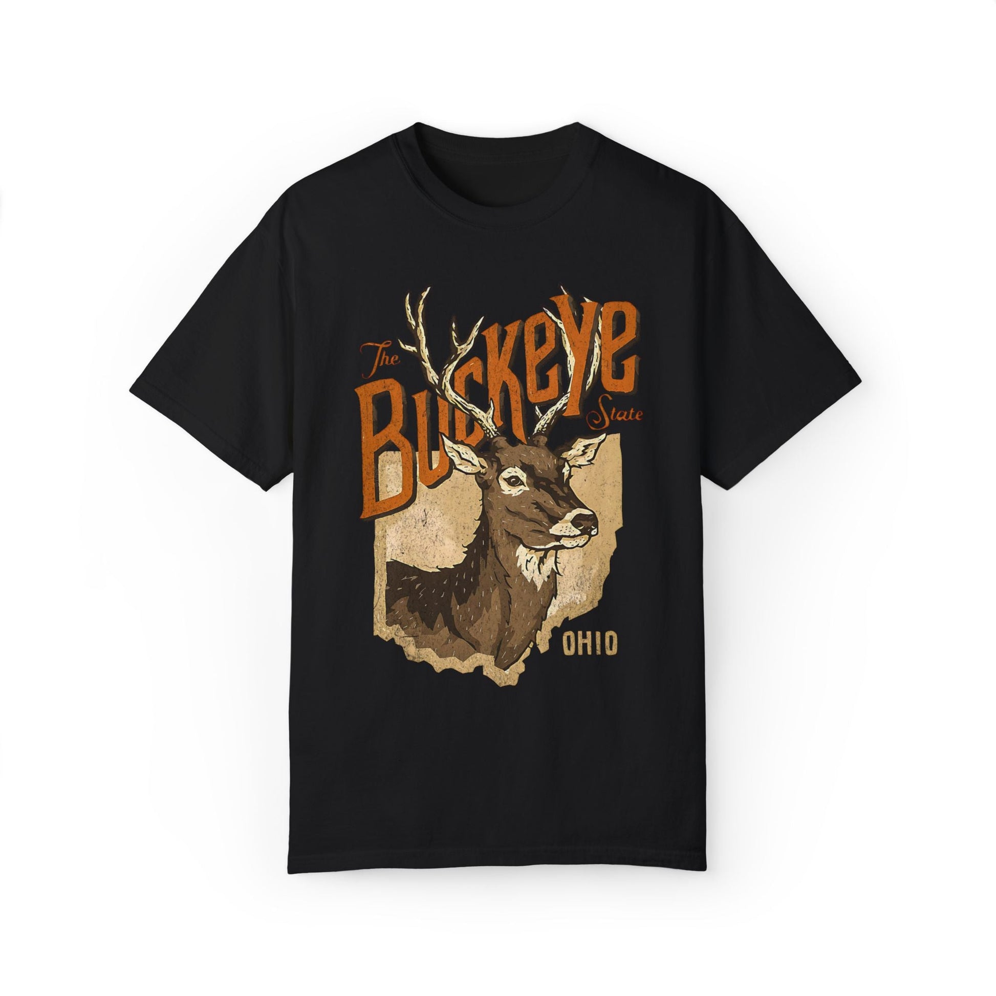 The Buckeye State Ohio Vintage Graphic Tee. - KILLER RETRO