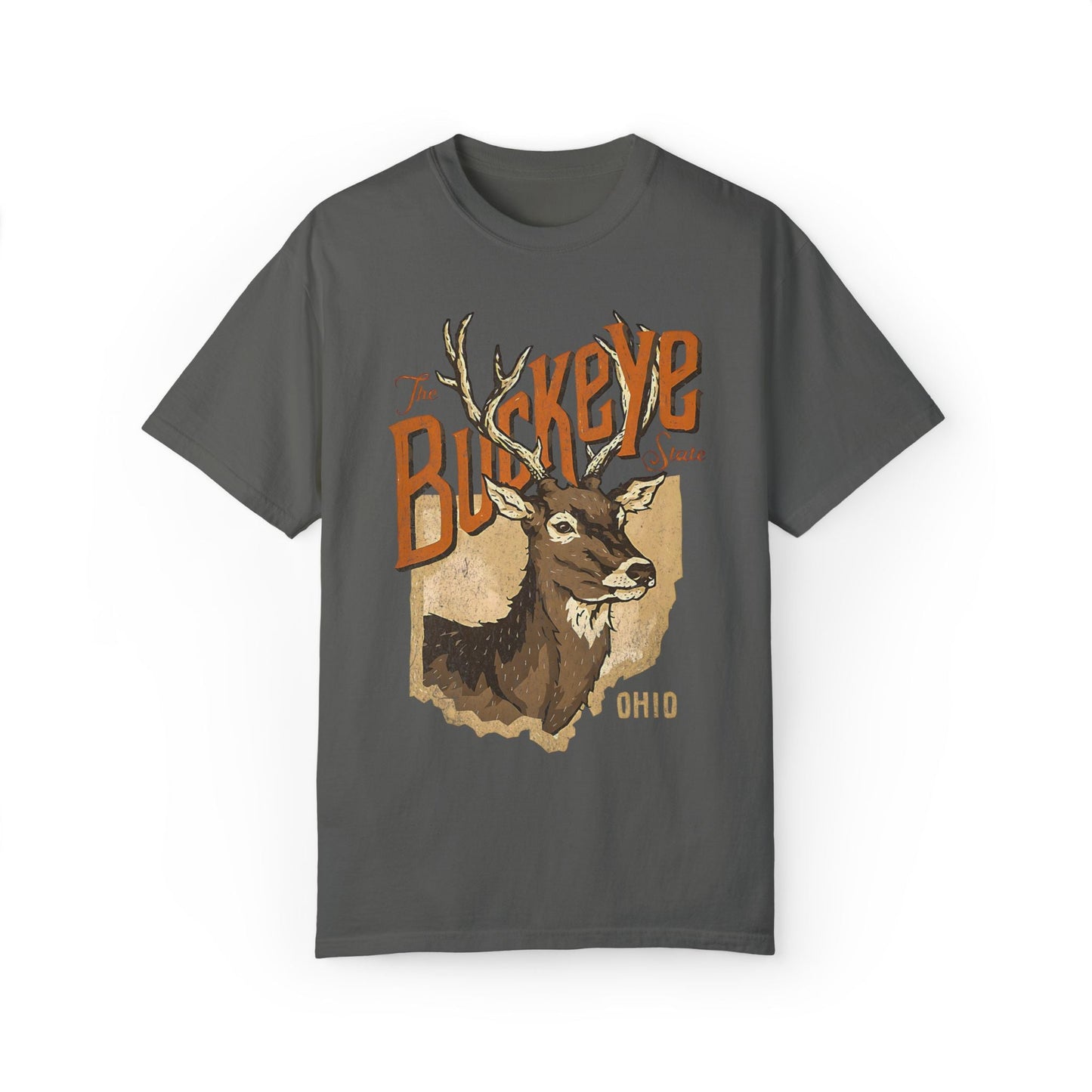 The Buckeye State Ohio Vintage Graphic Tee. - KILLER RETRO