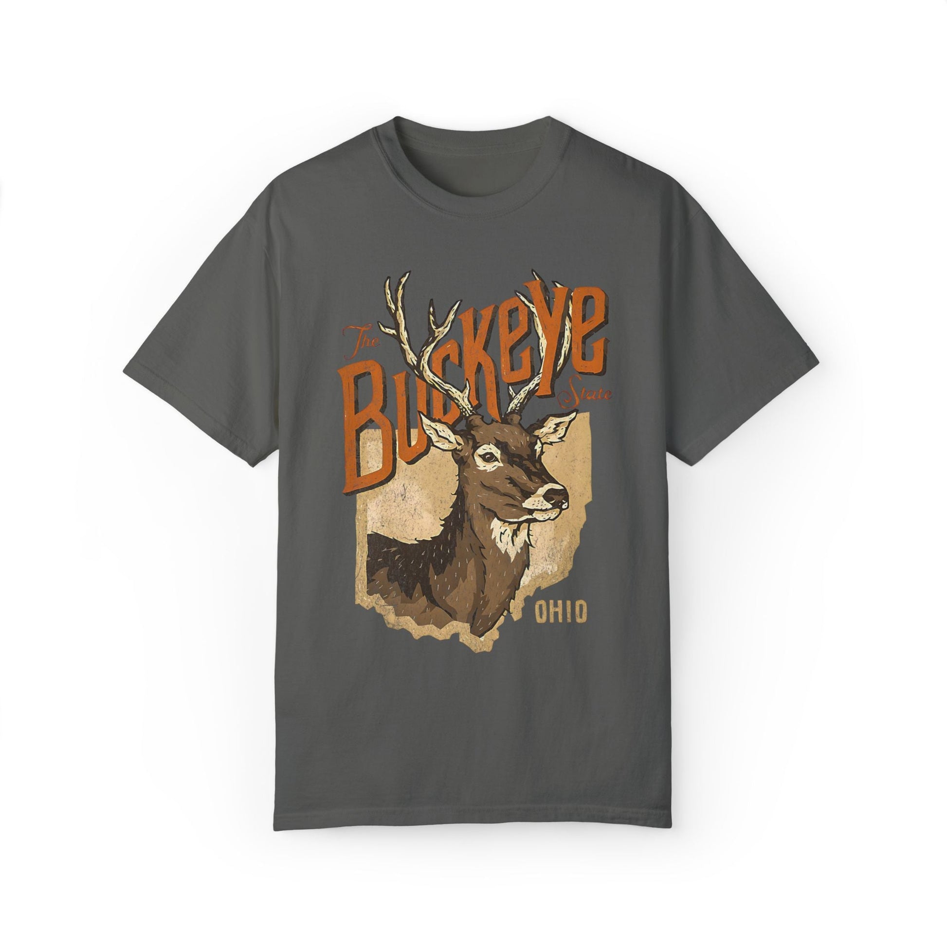 The Buckeye State Ohio Vintage Graphic Tee. - KILLER RETRO