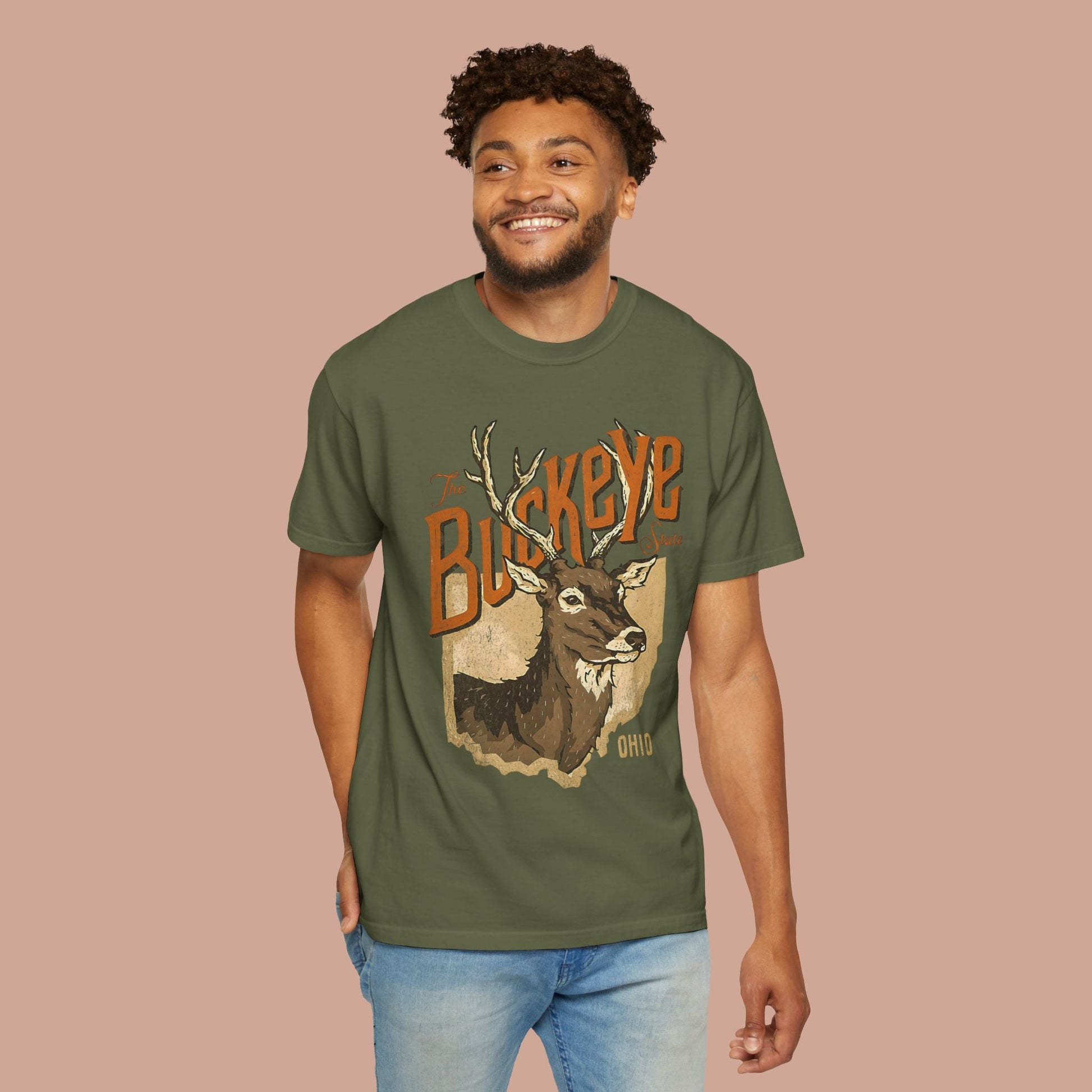 The Buckeye State Ohio Vintage Graphic Tee. - KILLER RETRO