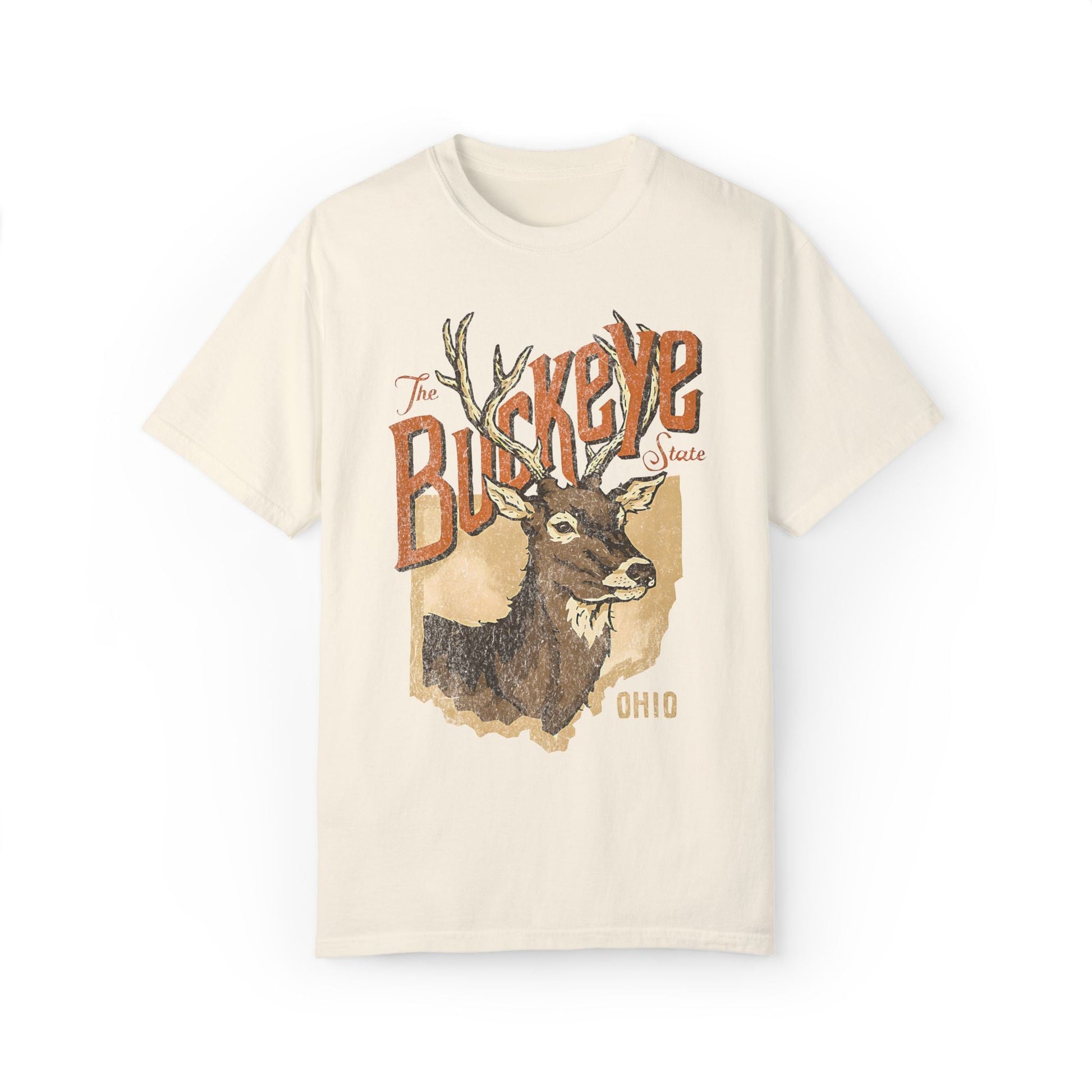 The Buckeye State Ohio Vintage Graphic Tee. - KILLER RETRO