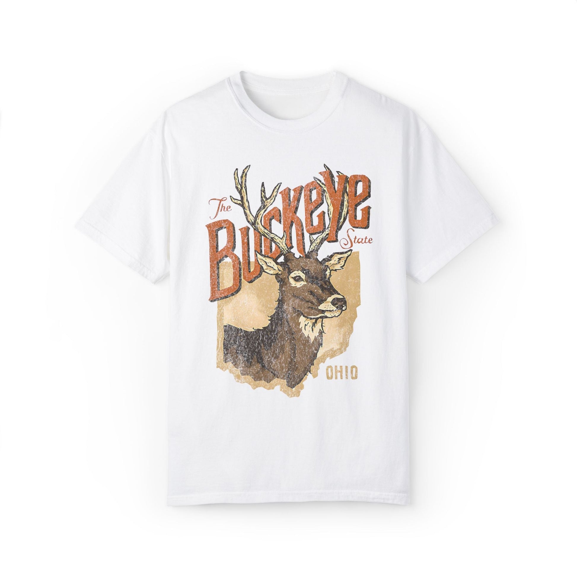The Buckeye State Ohio Vintage Graphic Tee. - KILLER RETRO