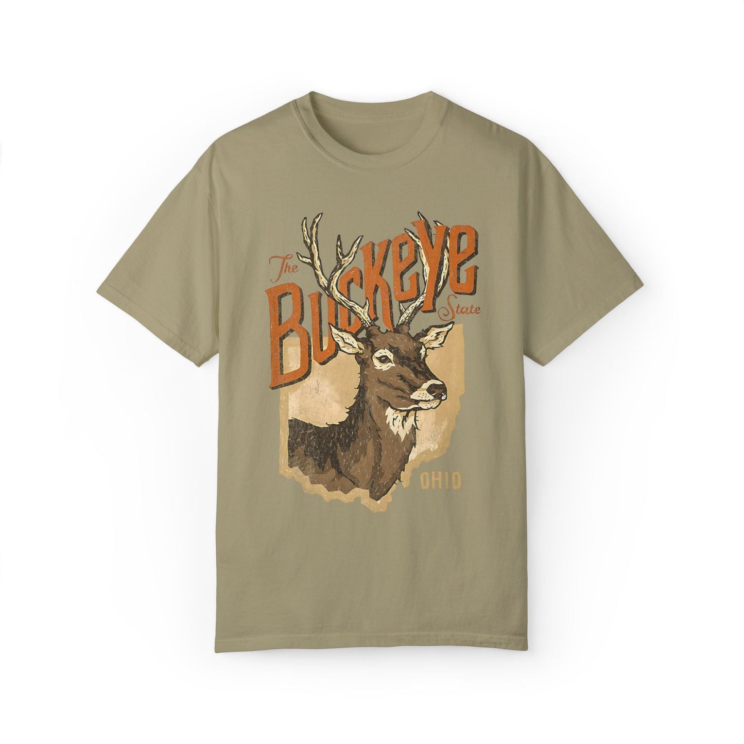 The Buckeye State Ohio Vintage Graphic Tee. - KILLER RETRO