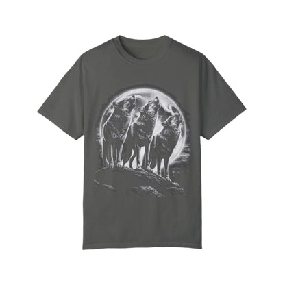 Three Wolves Howling Vintage T-shirt. - KILLER RETRO