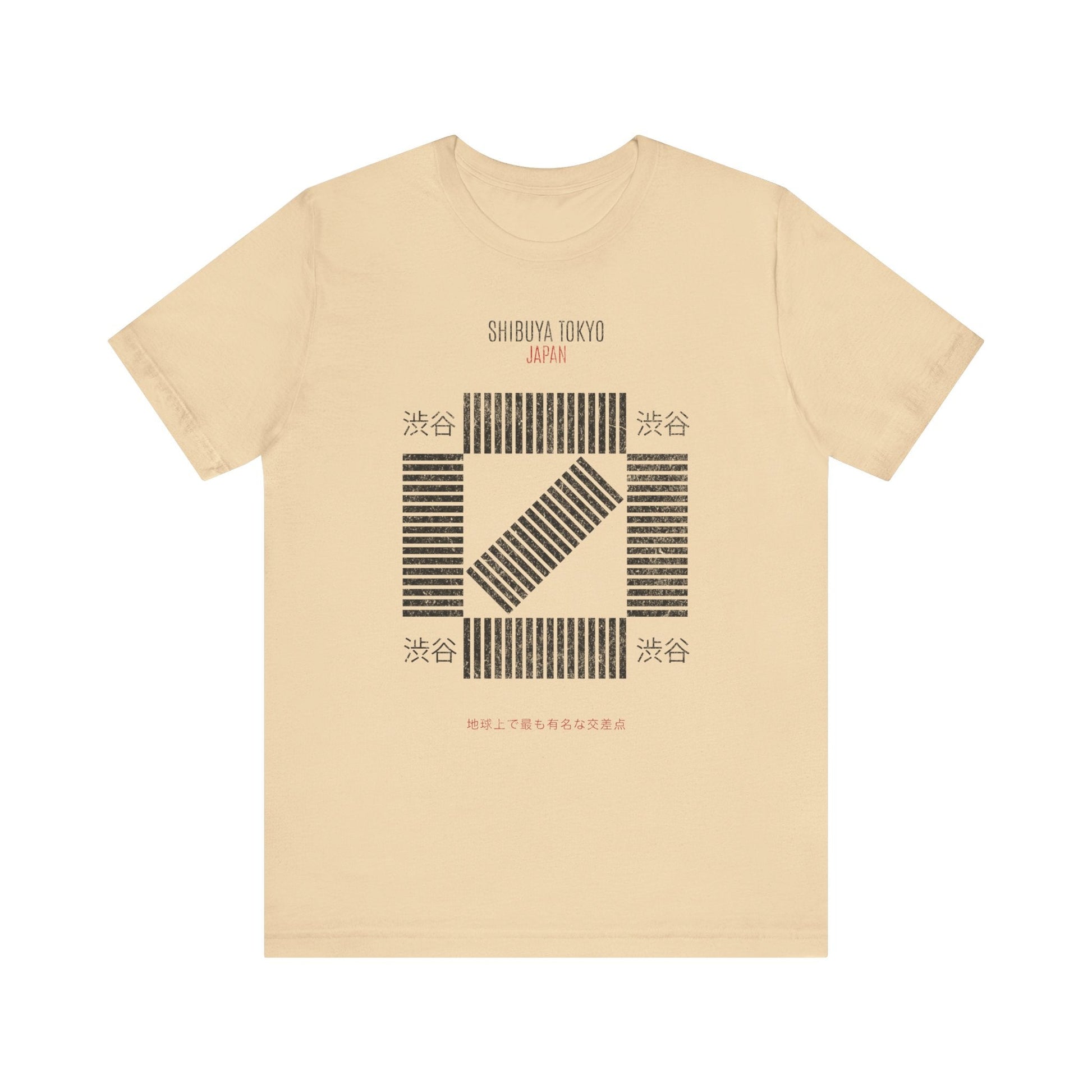Unisex Tokyo Japan Shirt - Shibuya Crossing Vintage Tee, Retro Japanese Style - KILLER RETRO
