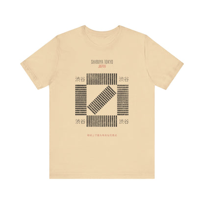 Unisex Tokyo Japan Shirt - Shibuya Crossing Vintage Tee, Retro Japanese Style - KILLER RETRO