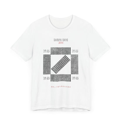Unisex Tokyo Japan Shirt - Shibuya Crossing Vintage Tee, Retro Japanese Style - KILLER RETRO