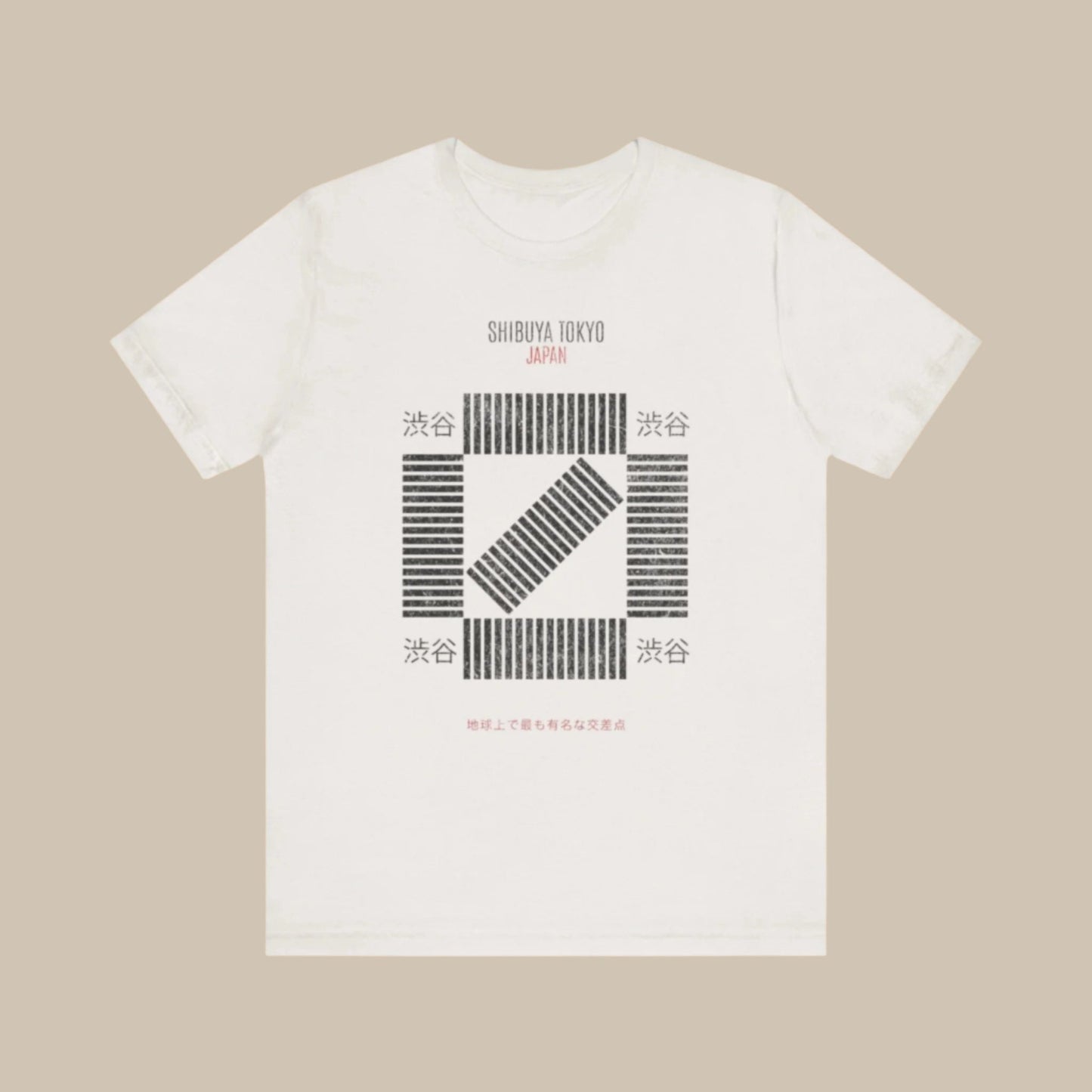 Unisex Tokyo Japan Shirt - Shibuya Crossing Vintage Tee, Retro Japanese Style - KILLER RETRO