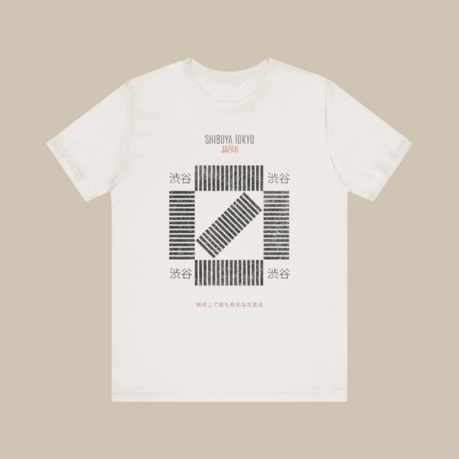 Unisex Tokyo Japan Shirt - Shibuya Crossing Vintage Tee, Retro Japanese Style - KILLER RETRO