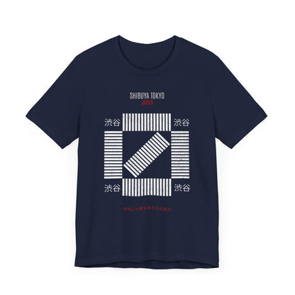 Unisex Tokyo Japan Shirt - Shibuya Crossing Vintage Tee, Retro Japanese Style - KILLER RETRO