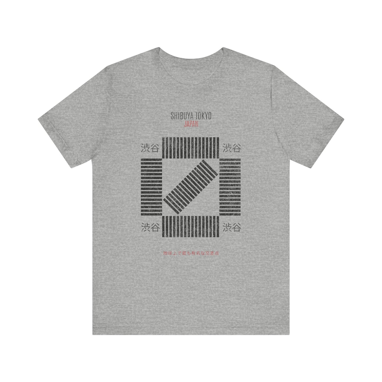 Unisex Tokyo Japan Shirt - Shibuya Crossing Vintage Tee, Retro Japanese Style - KILLER RETRO