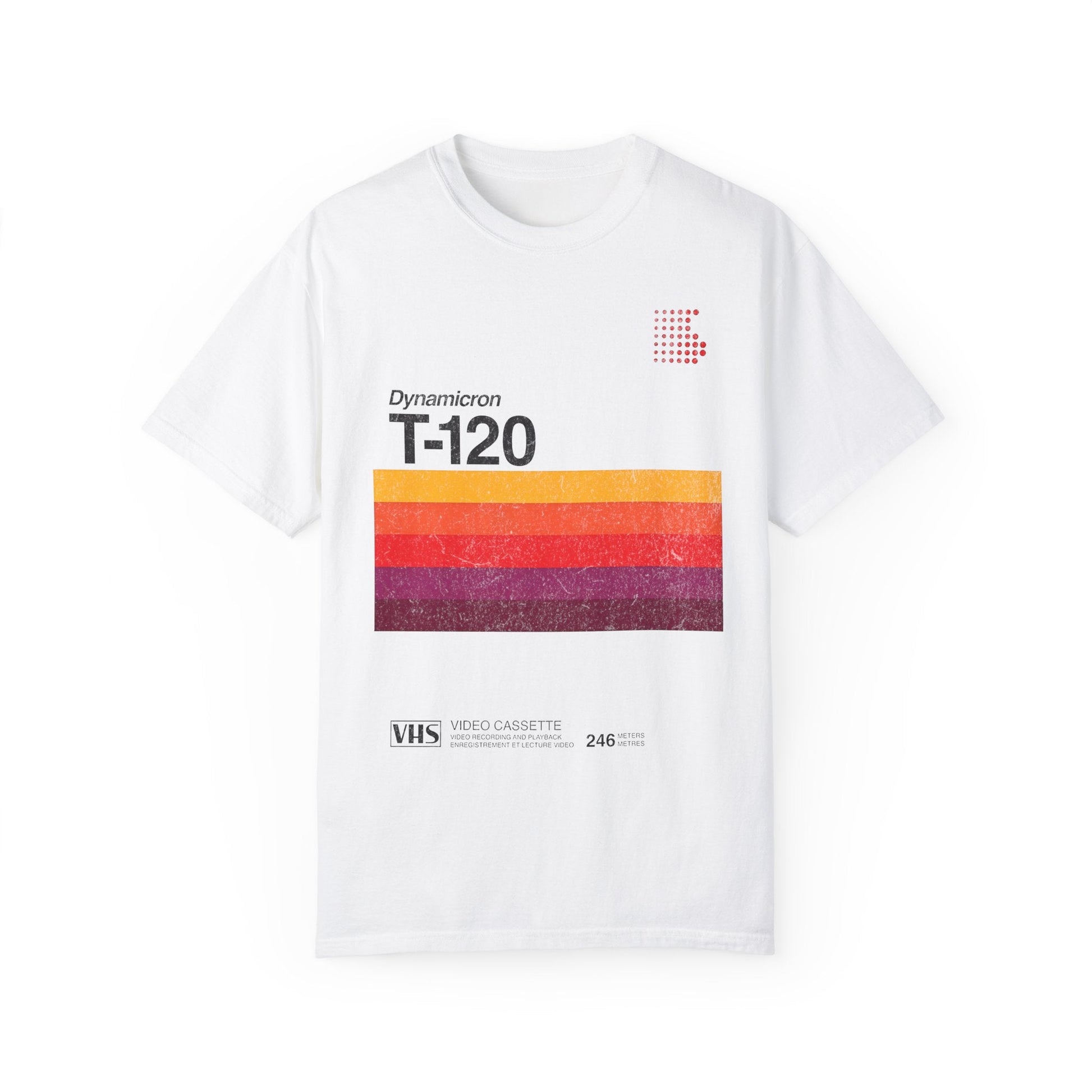 VHS T - 120 Vintage Video Tape Retro Graphic Tee. - KILLER RETRO