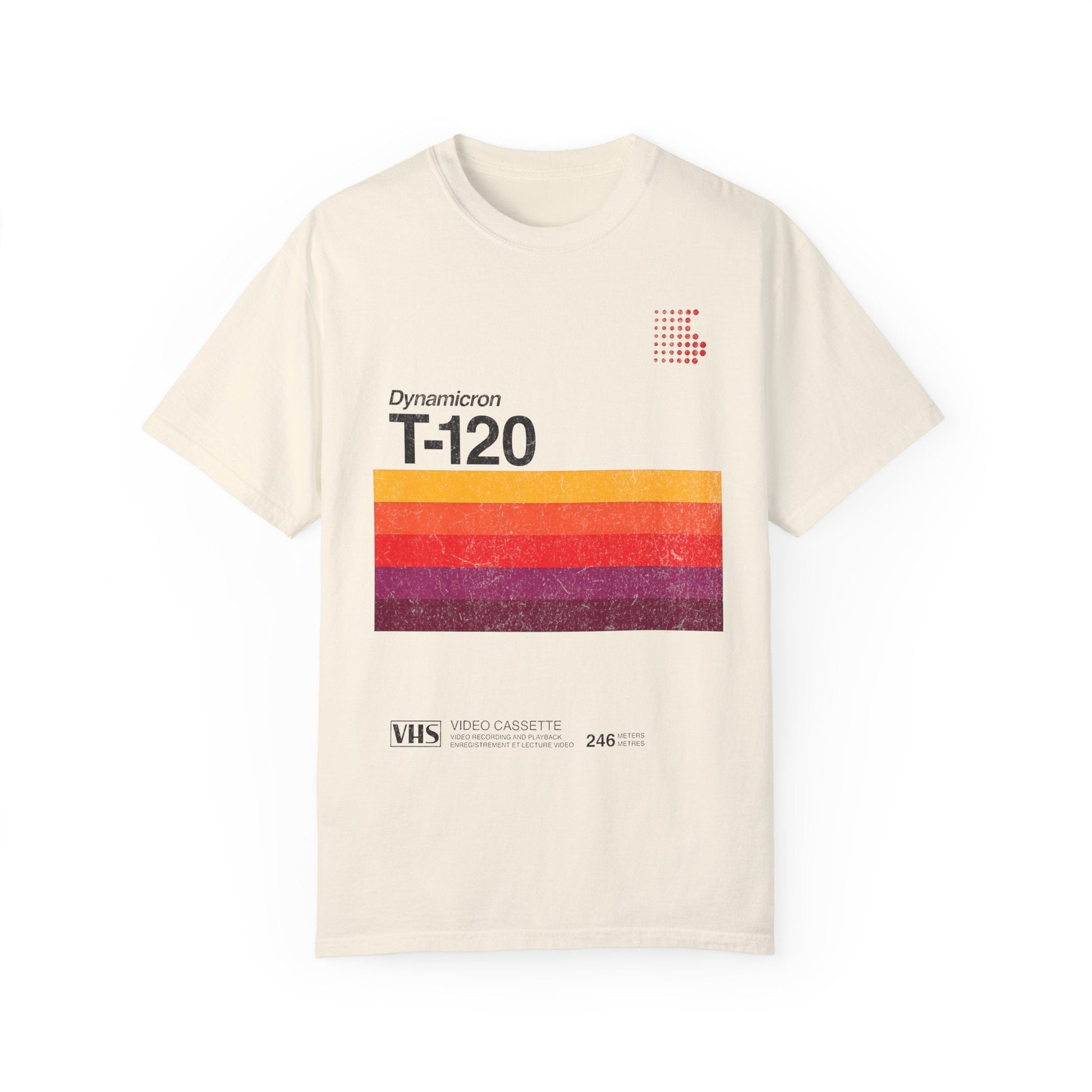 VHS T - 120 Vintage Video Tape Retro Graphic Tee. - KILLER RETRO