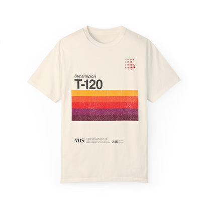 VHS T - 120 Vintage Video Tape Retro Graphic Tee. - KILLER RETRO