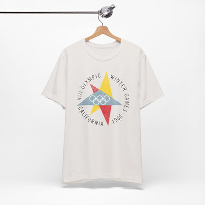 Vintage 1960 California Winter Games Retro Graphic T-shirt. - KILLER RETRO