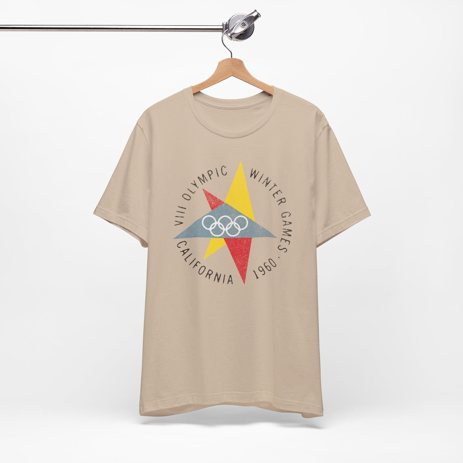 Vintage 1960 California Winter Games Retro Graphic T-shirt. - KILLER RETRO