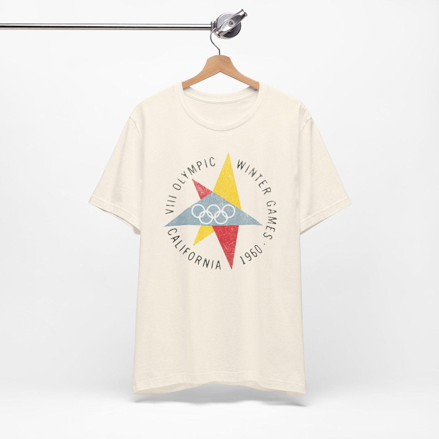 Vintage 1960 California Winter Games Retro Graphic T-shirt. - KILLER RETRO