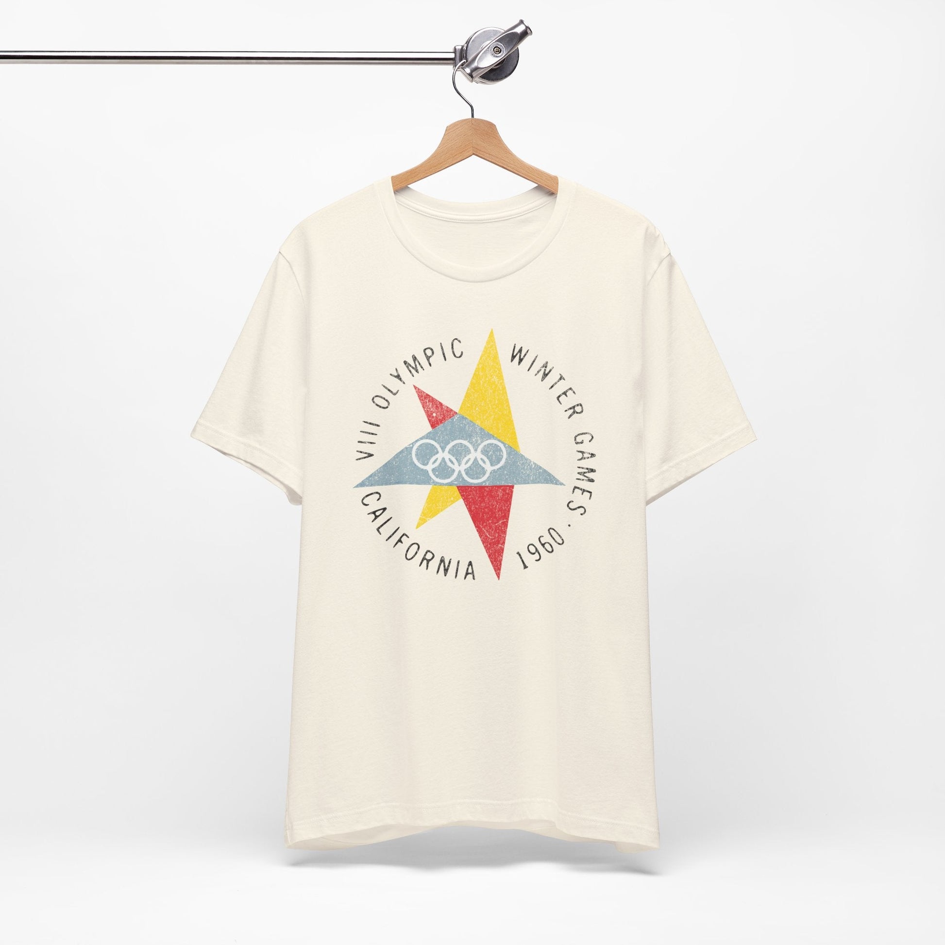 Vintage 1960 California Winter Games Retro Graphic T-shirt. - KILLER RETRO