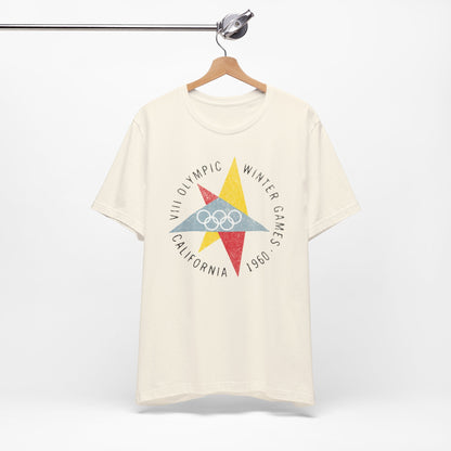 Vintage 1960 California Winter Games Retro Graphic T-shirt. - KILLER RETRO