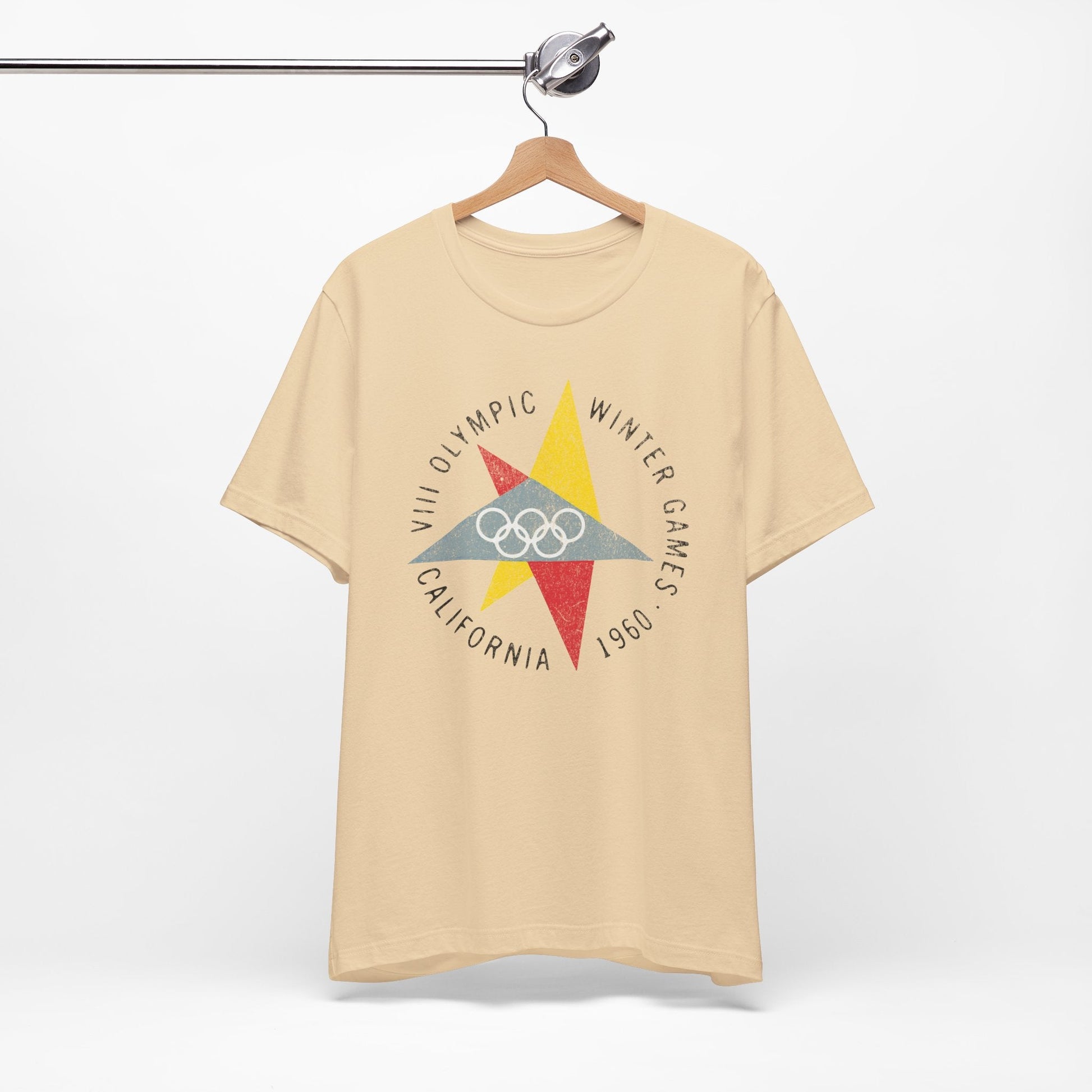 Vintage 1960 California Winter Games Retro Graphic T-shirt. - KILLER RETRO