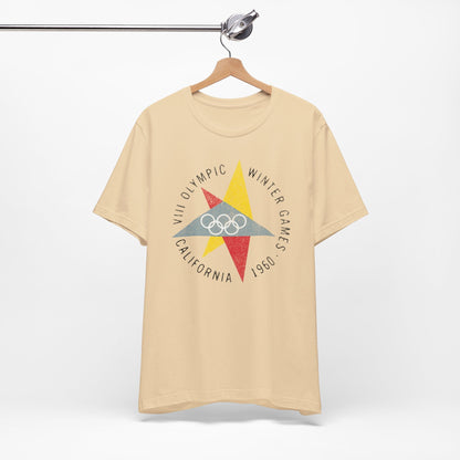 Vintage 1960 California Winter Games Retro Graphic T-shirt. - KILLER RETRO