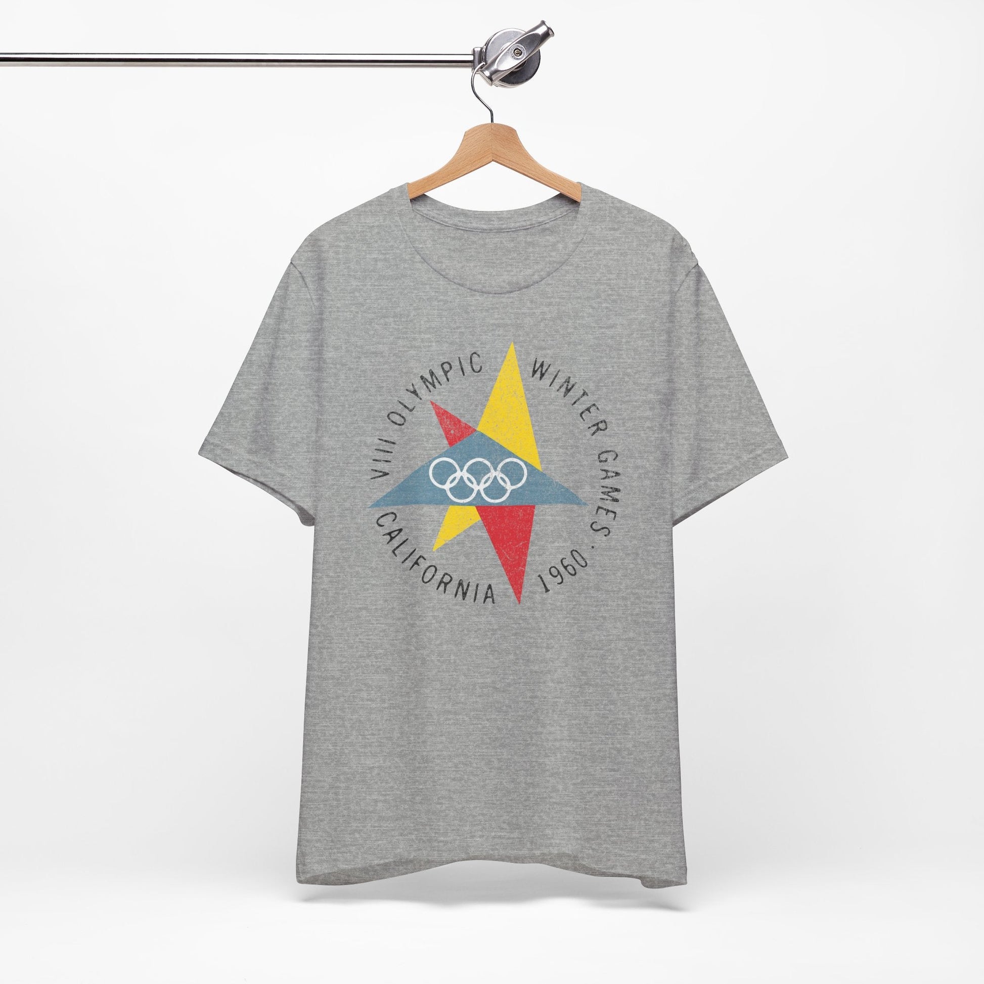 Vintage 1960 California Winter Games Retro Graphic T-shirt. - KILLER RETRO