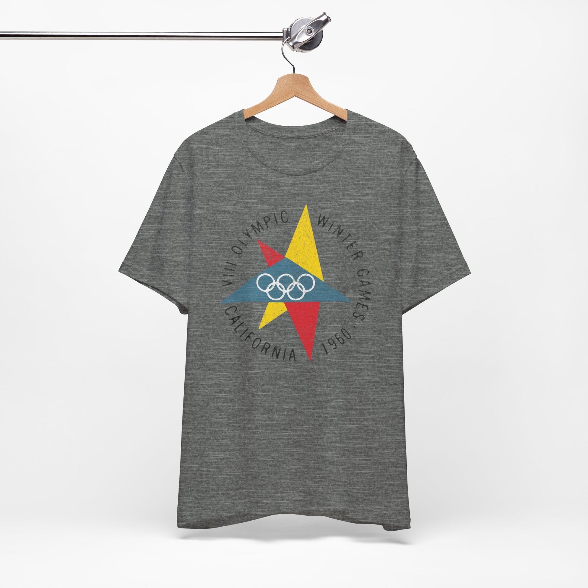 Vintage 1960 California Winter Games Retro Graphic T-shirt. - KILLER RETRO