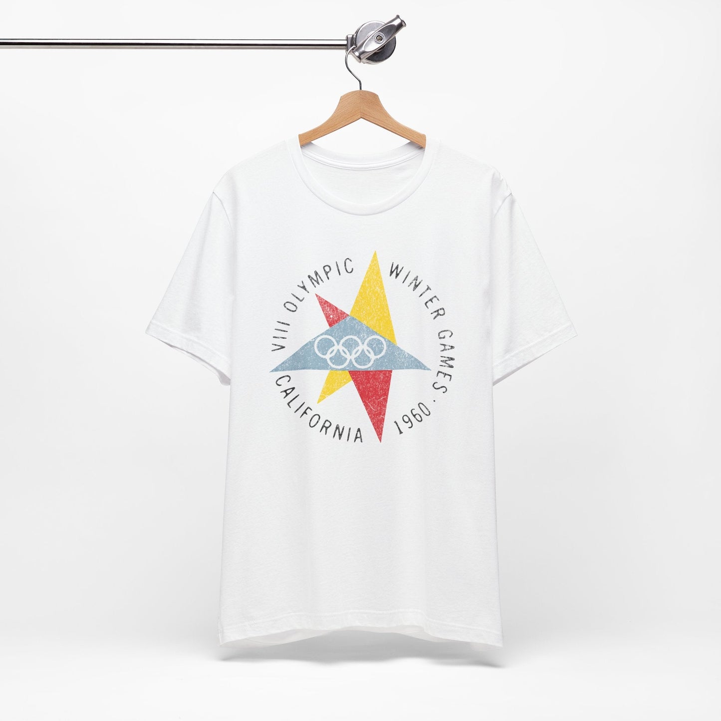 Vintage 1960 California Winter Games Retro Graphic T-shirt. - KILLER RETRO