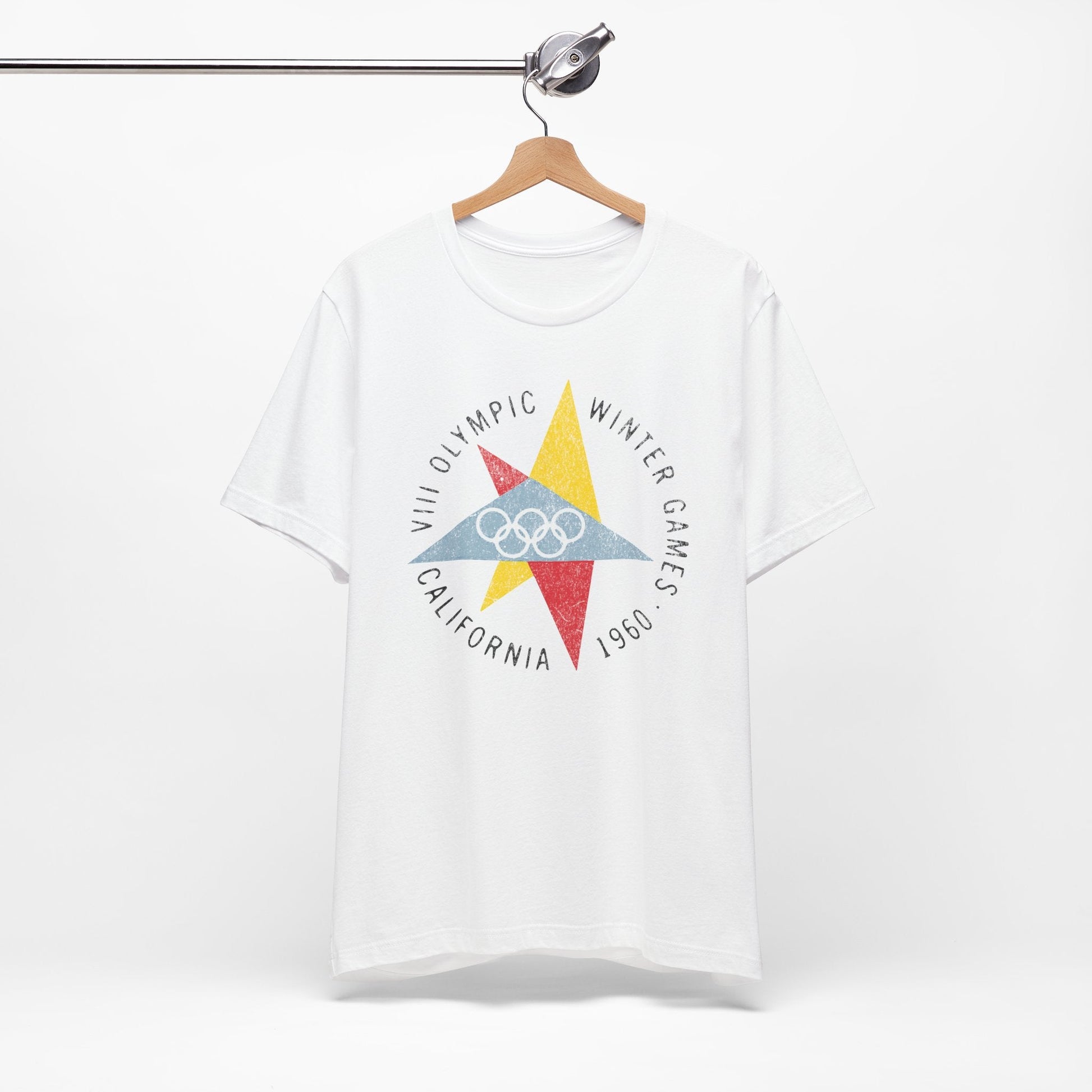 Vintage 1960 California Winter Games Retro Graphic T-shirt. - KILLER RETRO
