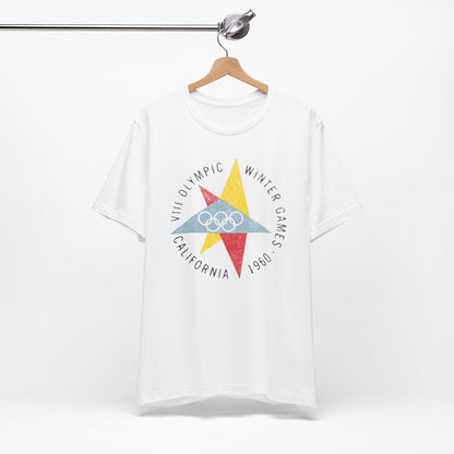 Vintage 1960 California Winter Games Retro Graphic T-shirt. - KILLER RETRO