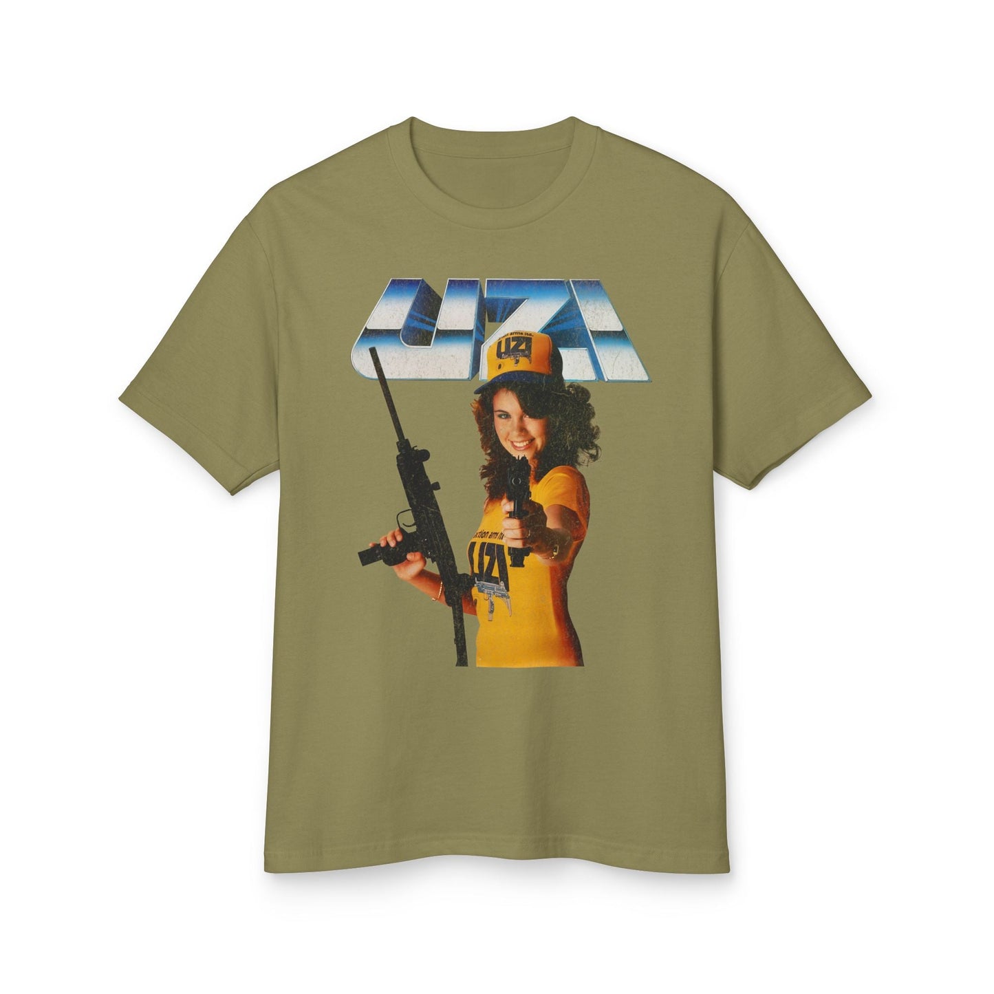 Vintage 80s Retro Gun Ad Graphic Tee. - KILLER RETRO
