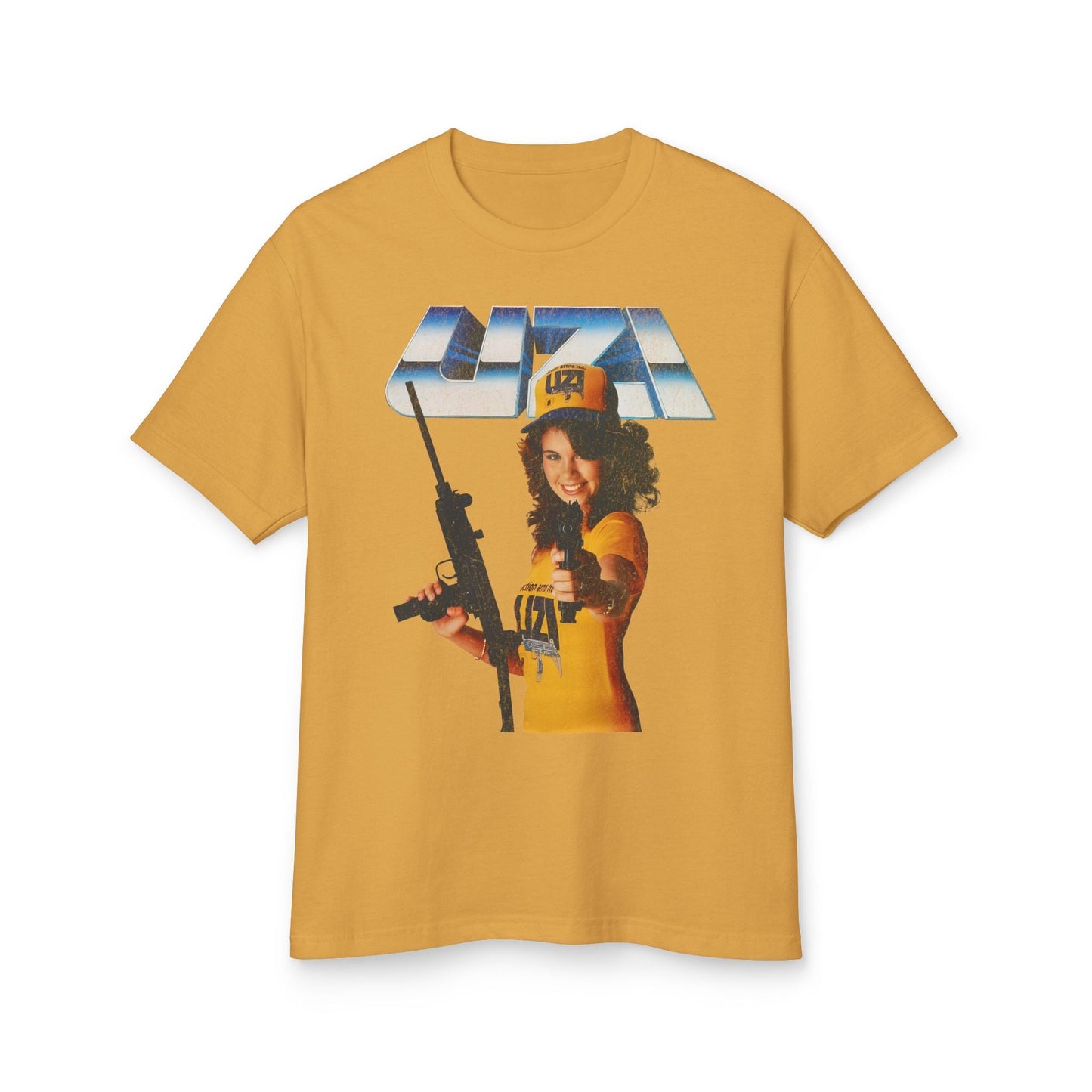 Vintage 80s Retro Gun Ad Graphic Tee. - KILLER RETRO