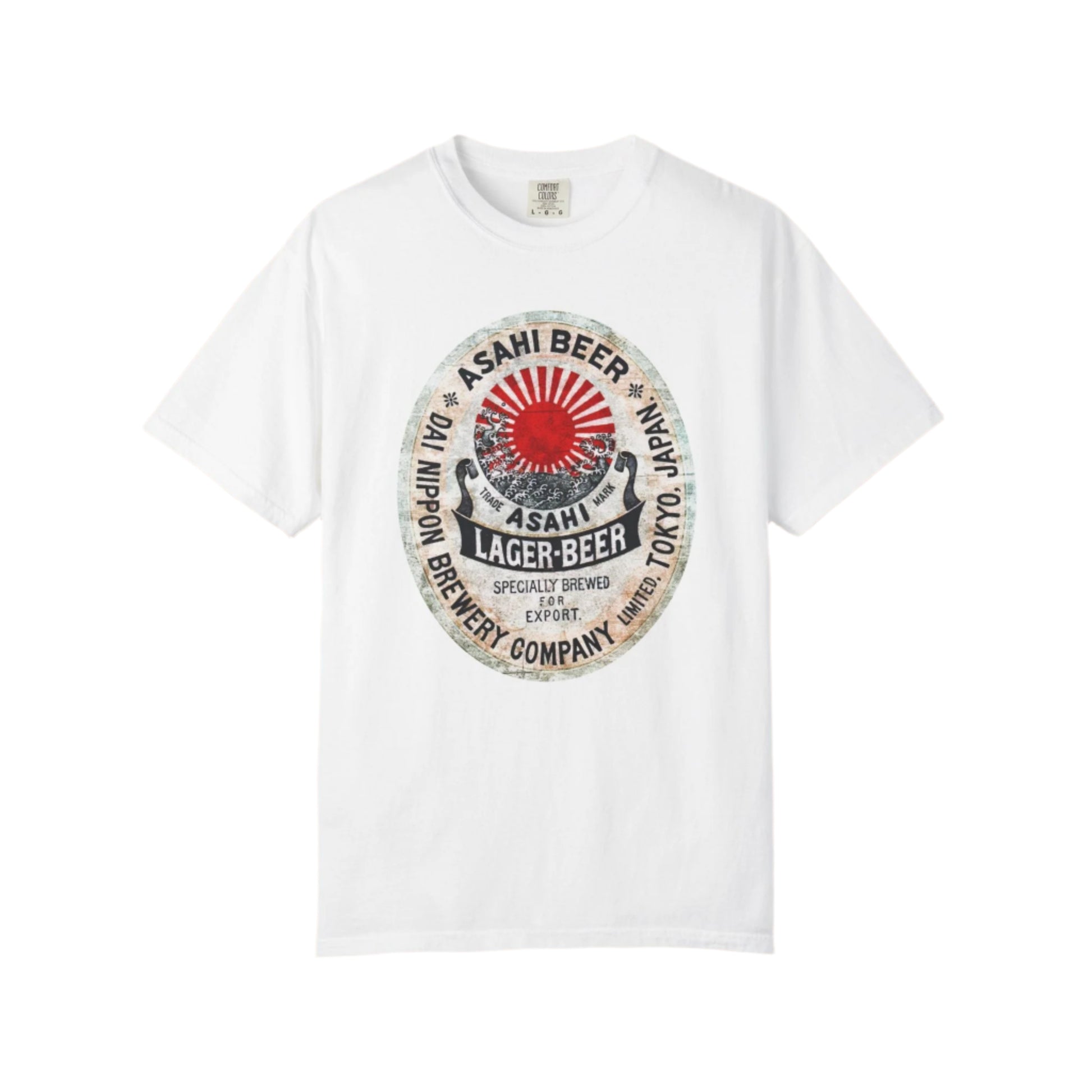 Vintage Asahi Beer Graphic T-Shirt - KILLER RETRO